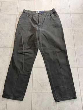 Faded Glory Relaxed Fit Pirate Green Jeans Size 14